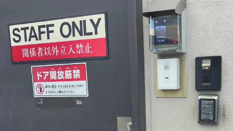 店舗セキュリティの強化と従業員の勤務実態の可視化